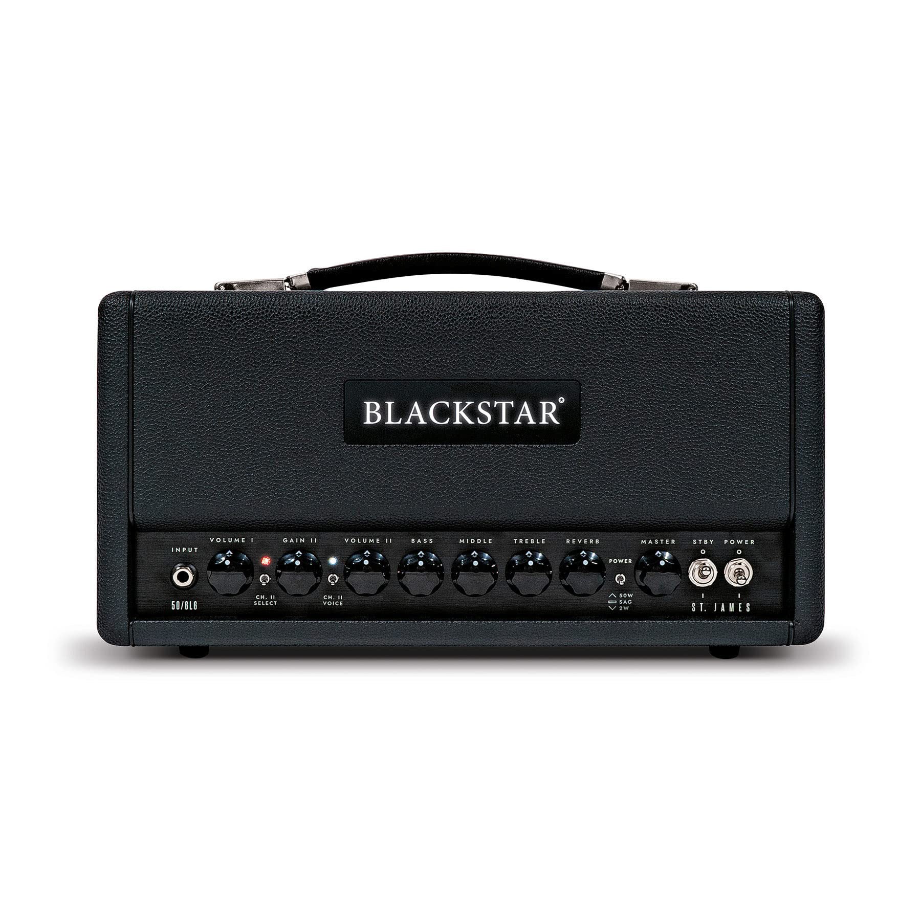 Blackstar St. James 50-Watt 6L6 Tube Guitar Amplifier Head