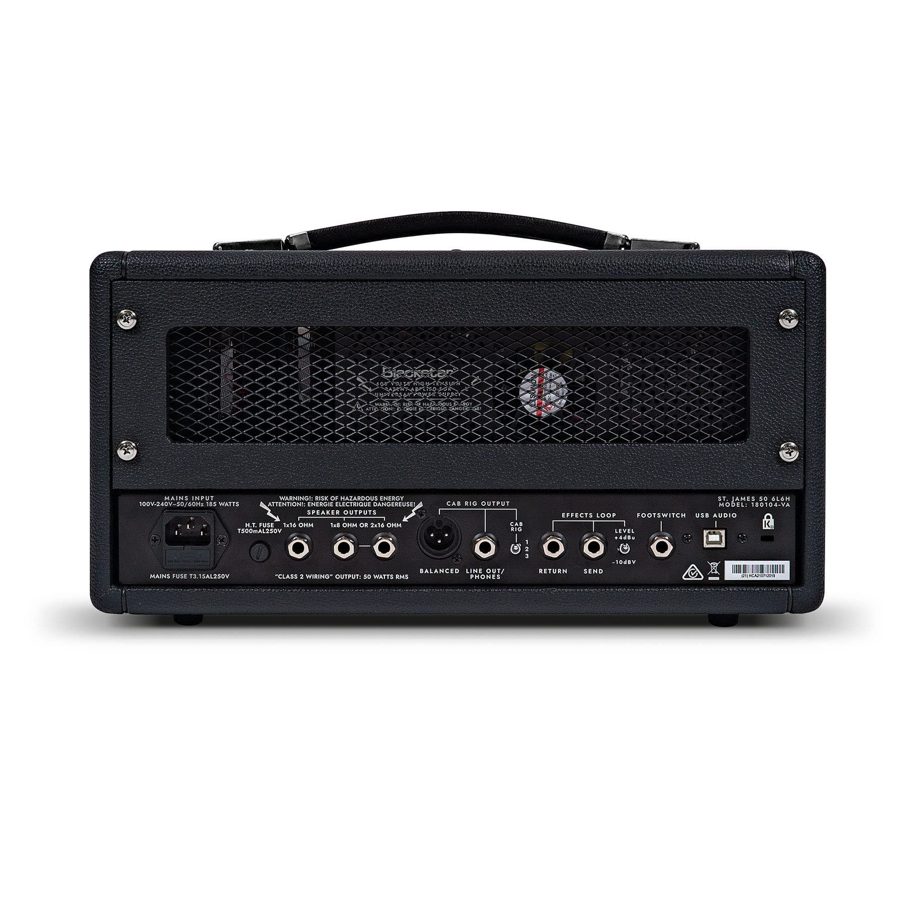 Blackstar St. James 50-Watt 6L6 Tube Guitar Amplifier Head