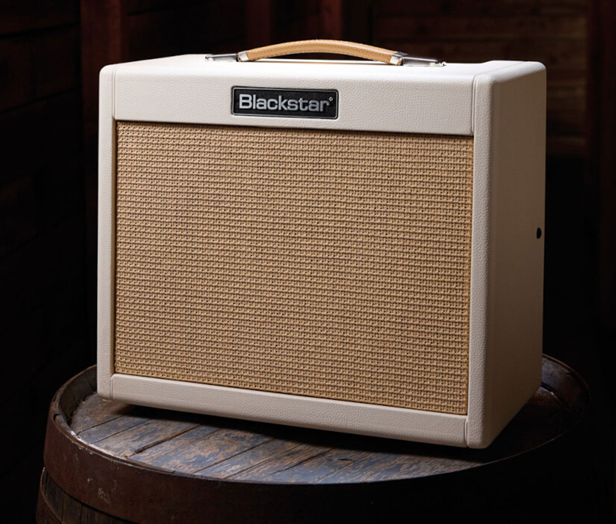 Blackstar TV-10 A 10-Watt 12-Inch Guitar Combo Amplifier with 6L6 Tube - Cream