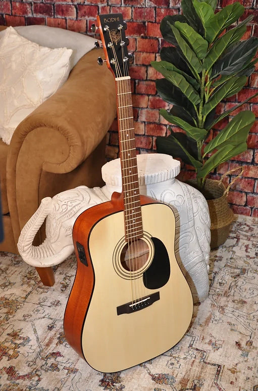 Bodhi BG20E Spruce Top Dreadnaught Acoustic-Electric Guitar