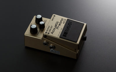 Boss AD-2 Acoustic Preamp w/ Power Supply
