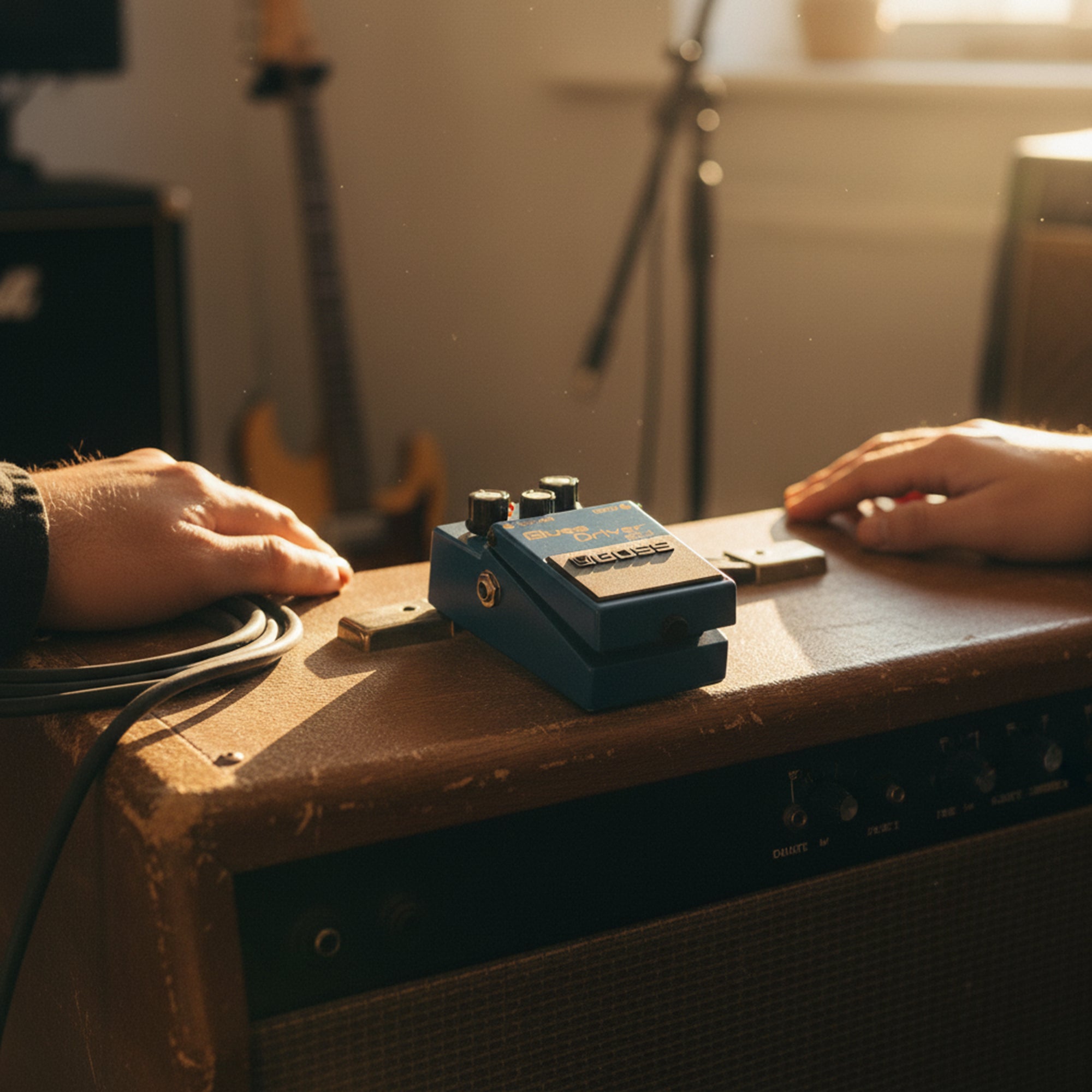 Boss BD-2 Blues Driver w/ Instrument Cable