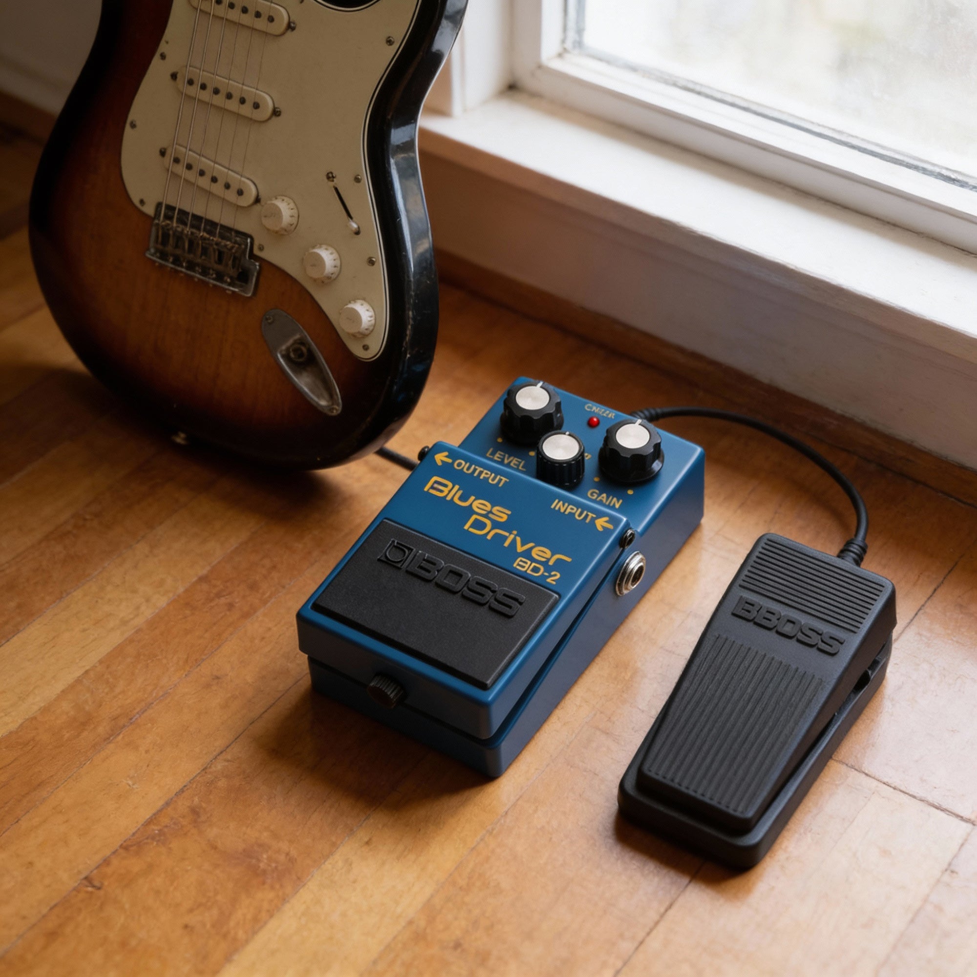 Boss BD-2 Blues Driver w/ Instrument Cable