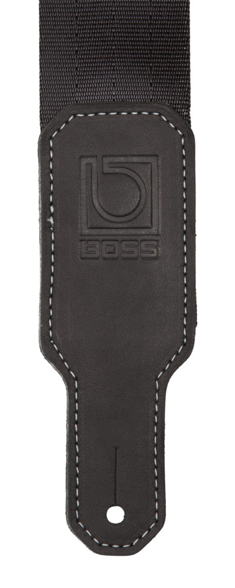 BOSS BSB-20 2-Inch Seatbelt Guitar Strap - Black w/ Picks