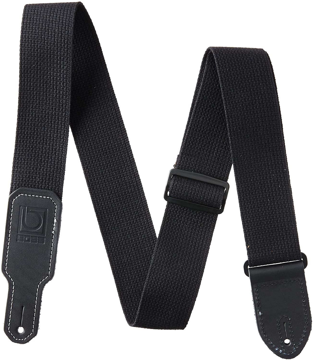 Boss BSC-20 2-Inch Cotton Guitar Strap - Black