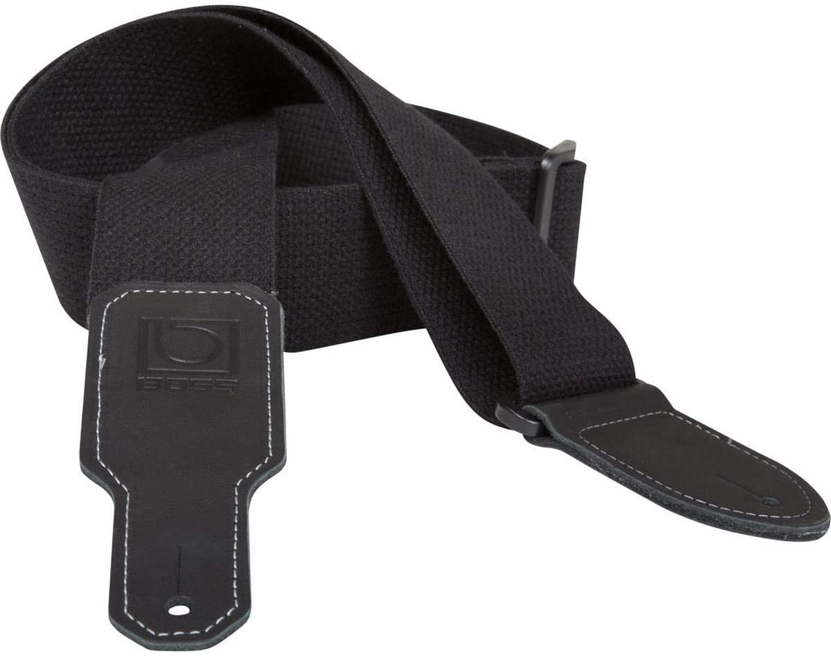 Boss BSC-20 2-Inch Cotton Guitar Strap - Black