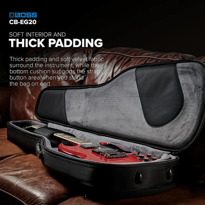 Boss CB-EG20 Semi-Rigid Deluxe Electric Guitar Gig Bag