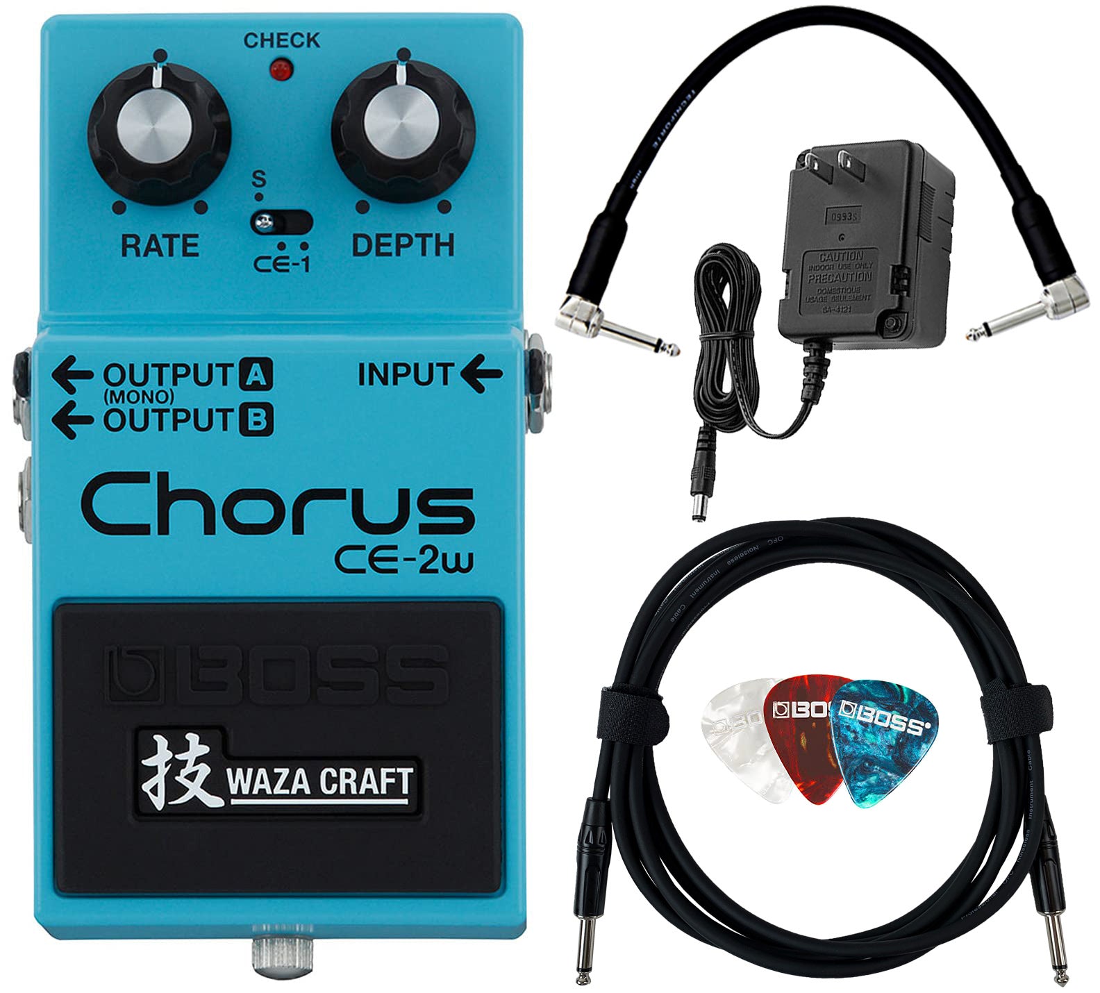 Boss CE-2W Waza Craft Chorus w/ Power Supply