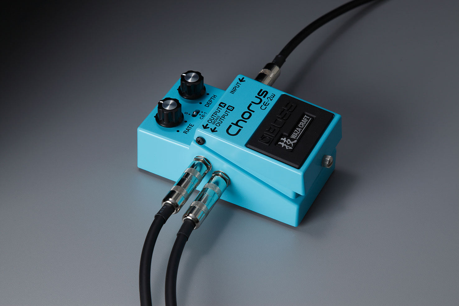 Boss CE-2W Waza Craft Chorus w/ Instrument Cables