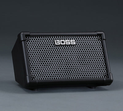 Boss Cube Street II Battery-Powered Stereo Amplifier - Black w/ Cables