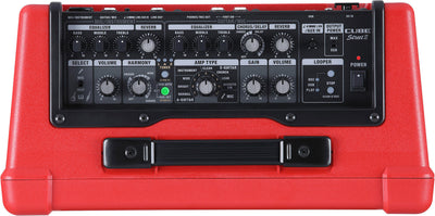 Boss Cube Street II Battery-Powered Stereo Amplifier - Red w/ Cables