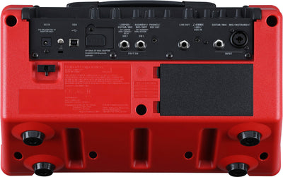 Boss Cube Street II Battery-Powered Stereo Amplifier - Red w/ Cables