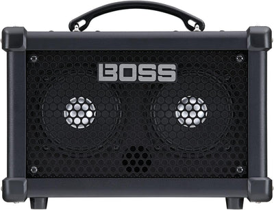 Boss Dual Cube LX Portable Bass Guitar Combo Amplifier w/ Instrument Cable