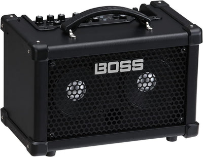 Boss Dual Cube LX Portable Bass Guitar Combo Amplifier w/ Instrument Cable