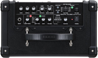 Boss Dual Cube LX Portable Bass Guitar Combo Amplifier w/ Instrument Cable