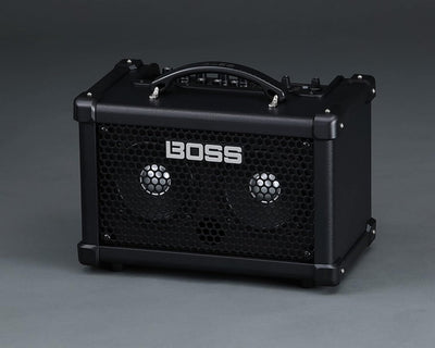 Boss Dual Cube LX Portable Bass Guitar Combo Amplifier w/ Instrument Cable