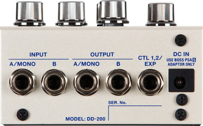 Boss DD-200 Digital Delay w/ Power Supply