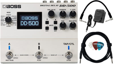 Boss DD-500 Digital Delay w/ Power Supply