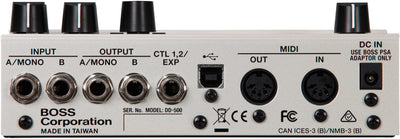 Boss DD-500 Digital Delay w/ Power Supply