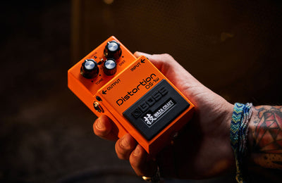 Boss DS-1W Waza Craft Distortion w/ Instrument Cable