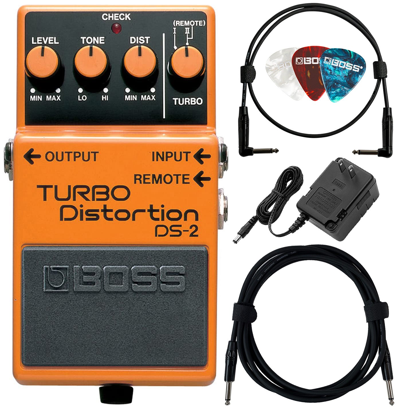 Boss DS-2 Turbo Distortion w/ Power Supply – Austin Bazaar
