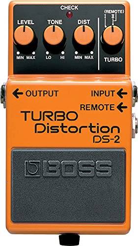 Boss DS-2 Turbo Distortion w/ Cables