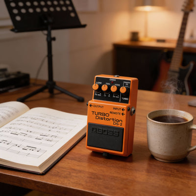 Boss DS-2 Turbo Distortion w/ Cables
