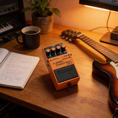 Boss DS-2 Turbo Distortion w/ Cables