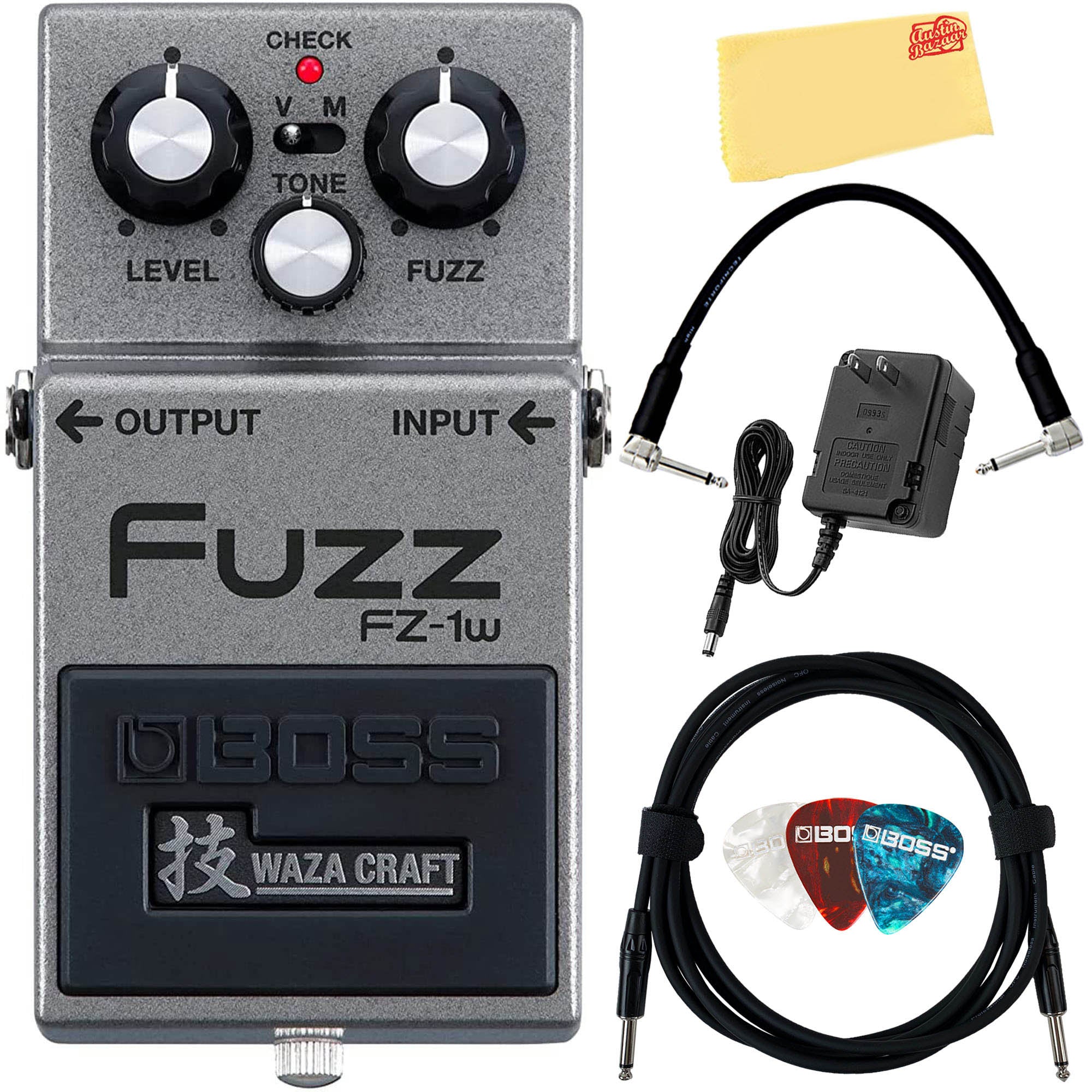 Boss FZ-1W Waza Craft Fuzz w/ Power Supply