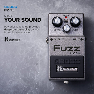 Boss FZ-1W Waza Craft Fuzz w/ Power Supply