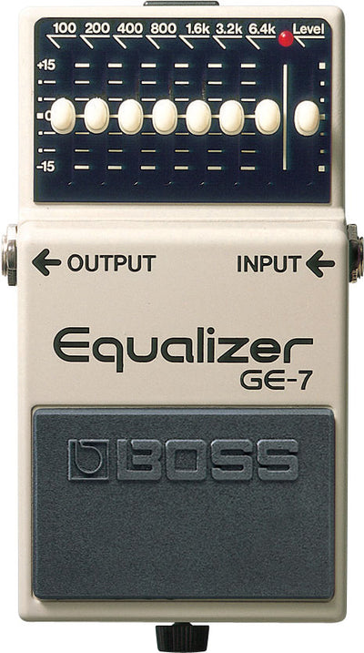 Boss GE-7 Graphic Equalizer w/ Instrument Cables