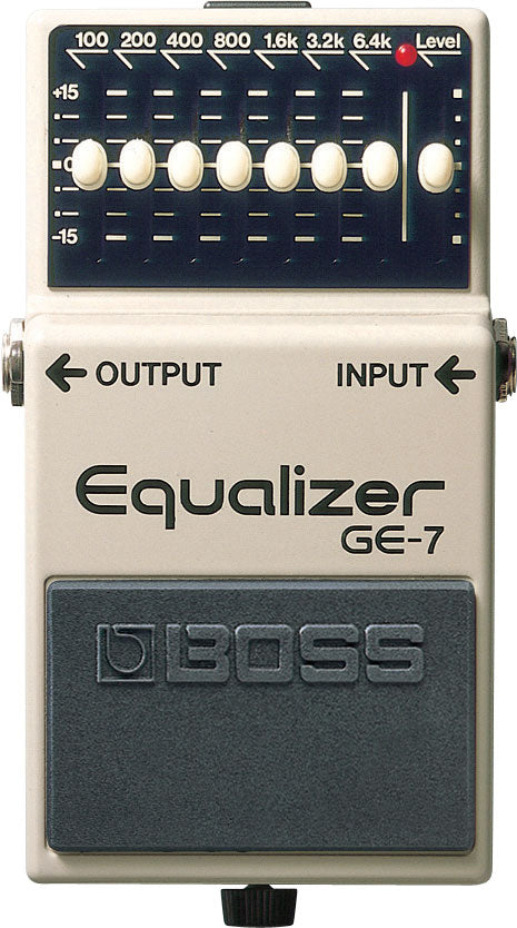 Boss GE-7 Graphic Equalizer w/ Instrument Cables