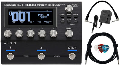Boss GT-1000CORE Guitar Effects Processor w/ Power Supply
