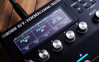 Boss GT-1000CORE Guitar Effects Processor w/ Instrument Cable