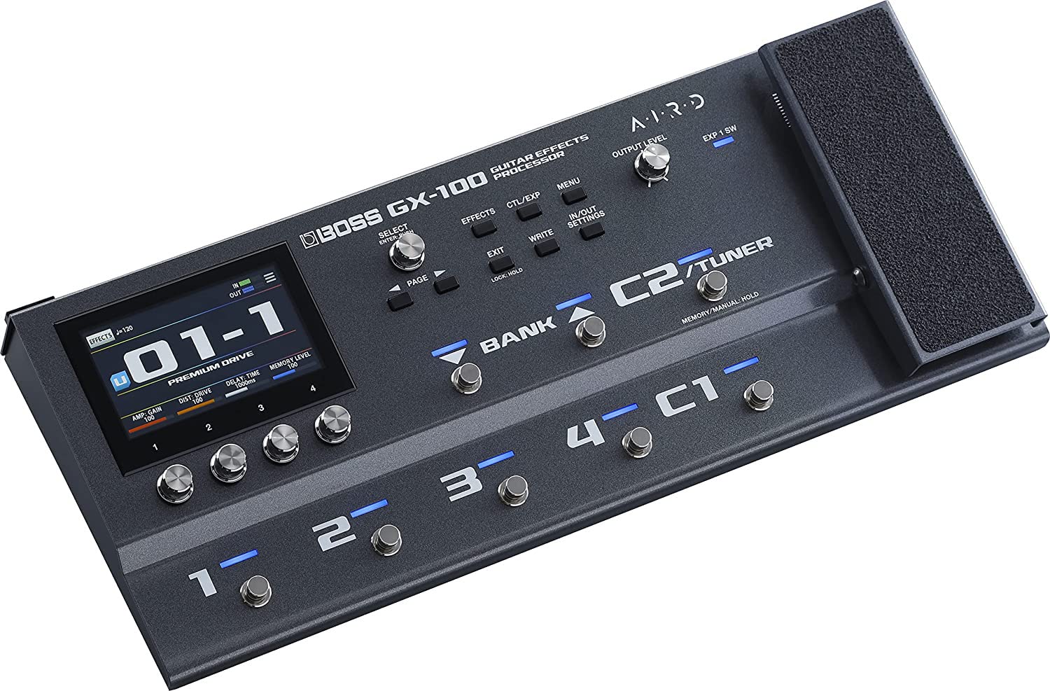 Boss GX-100 Guitar Effects Processor w/ Instrument Cable