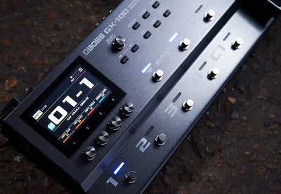 Boss GX-100 Guitar Effects Processor w/ Instrument Cable