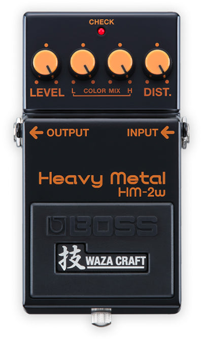 Boss HM-2W Waza Craft Heavy Metal Distortion w/ Instrument Cable