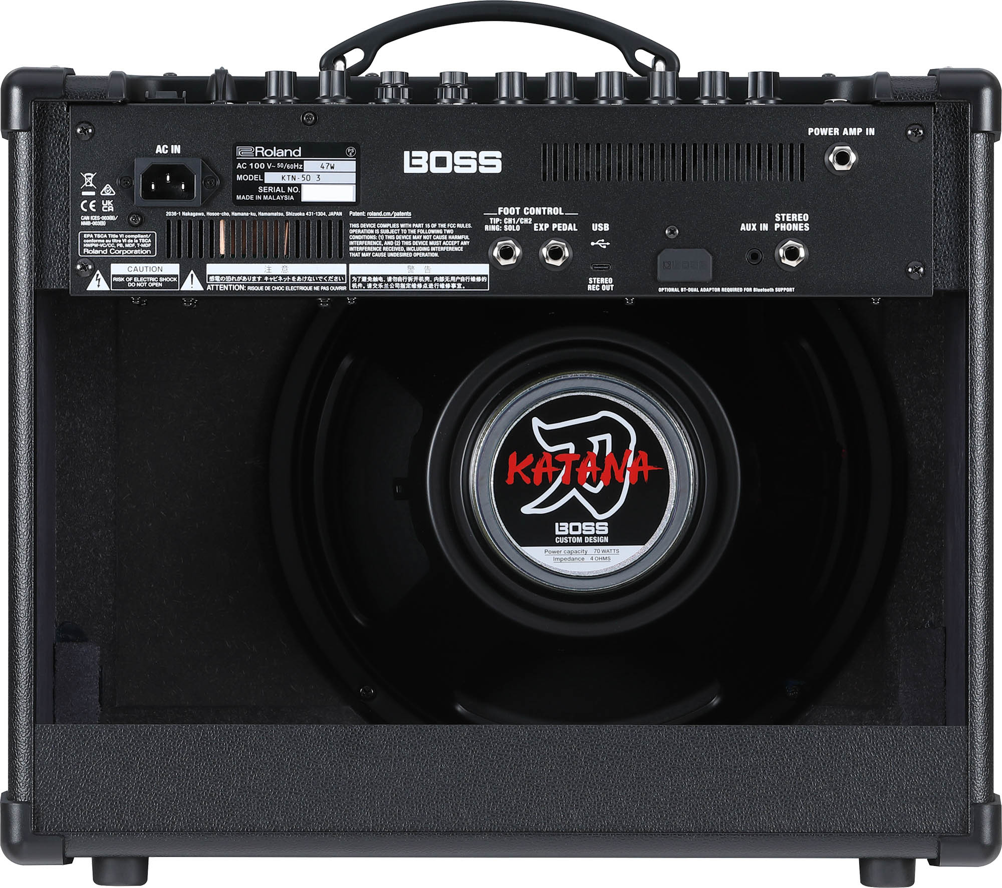 Boss Katana-50 Gen 3 50-Watt 1x12-Inch Guitar Combo Amplifier