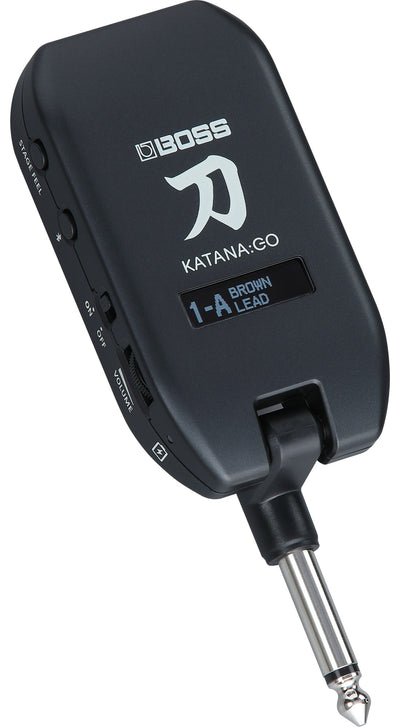 Boss Katana:Go Personal Headphone Guitar Amplifier w/ Case