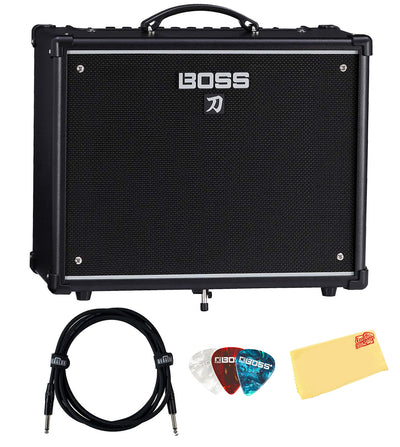 Boss Katana 50-Watt 12-Inch Guitar Combo Amplifier w/ Instrument Cable