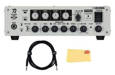 Boss Katana-500 Bass Amplifier Head w/ Instrument Cable