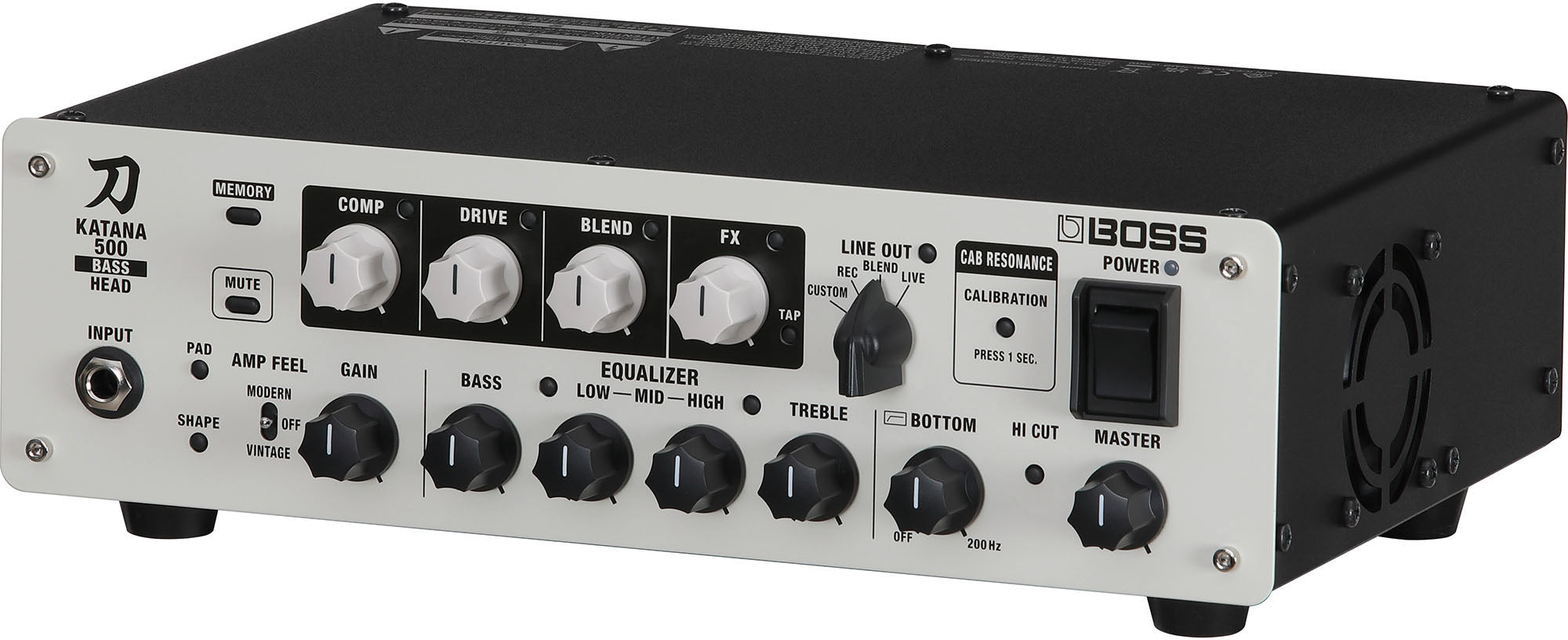 Boss Katana-500 Bass Amplifier Head w/ Instrument Cable