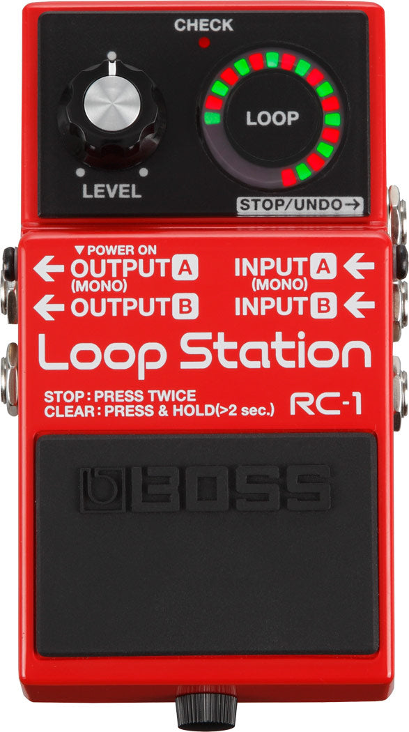 Boss RC-1 Loop Station w/ Instrument Cables – Austin Bazaar