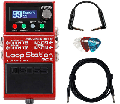 Boss RC-5 Loop Station w/ Instrument Cable