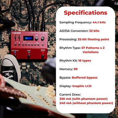 Boss RC-500 Loop Station w/ Power Supply
