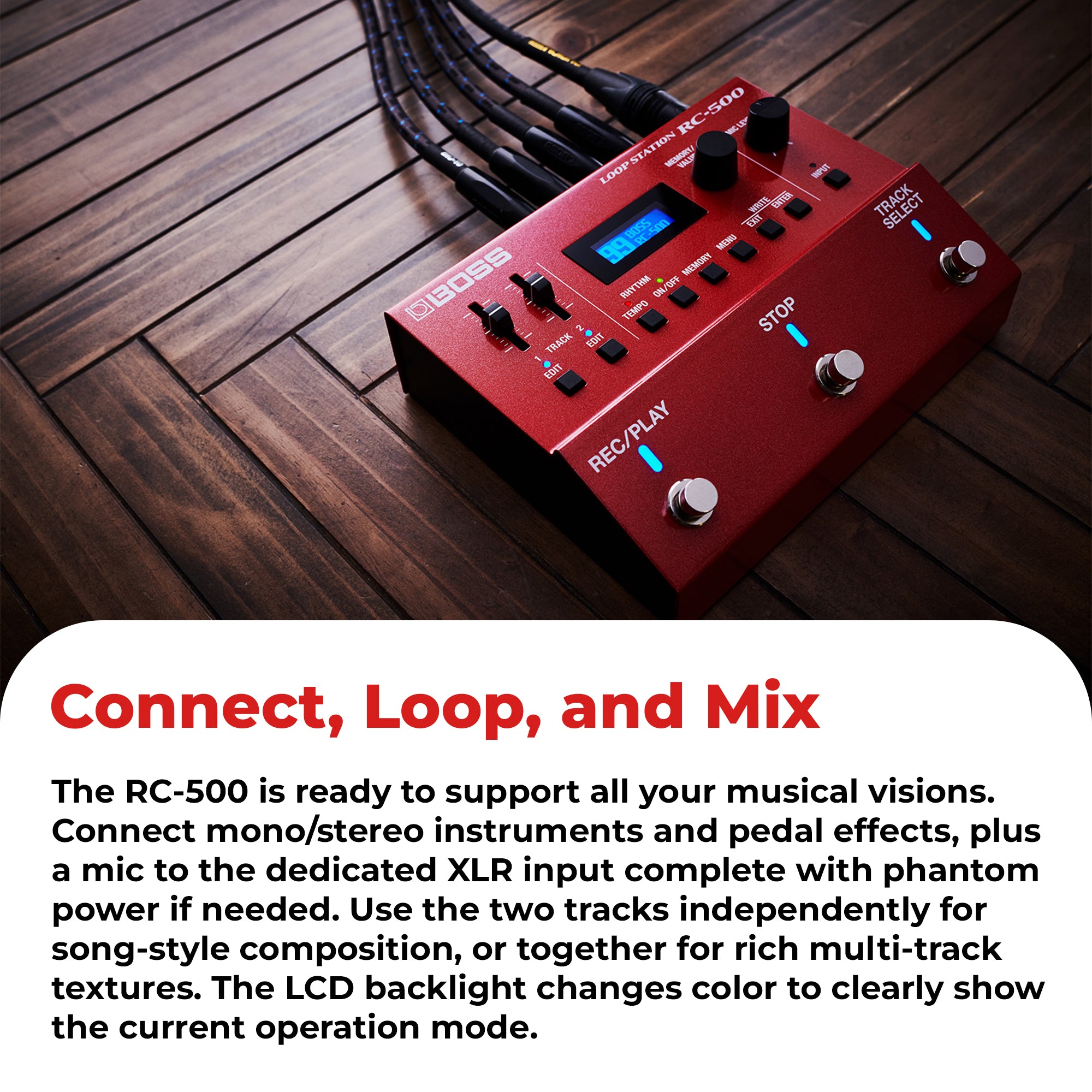 Boss RC-500 Loop Station w/ Power Supply – Austin Bazaar