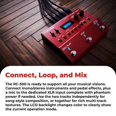 Boss RC-500 Loop Station w/ Power Supply
