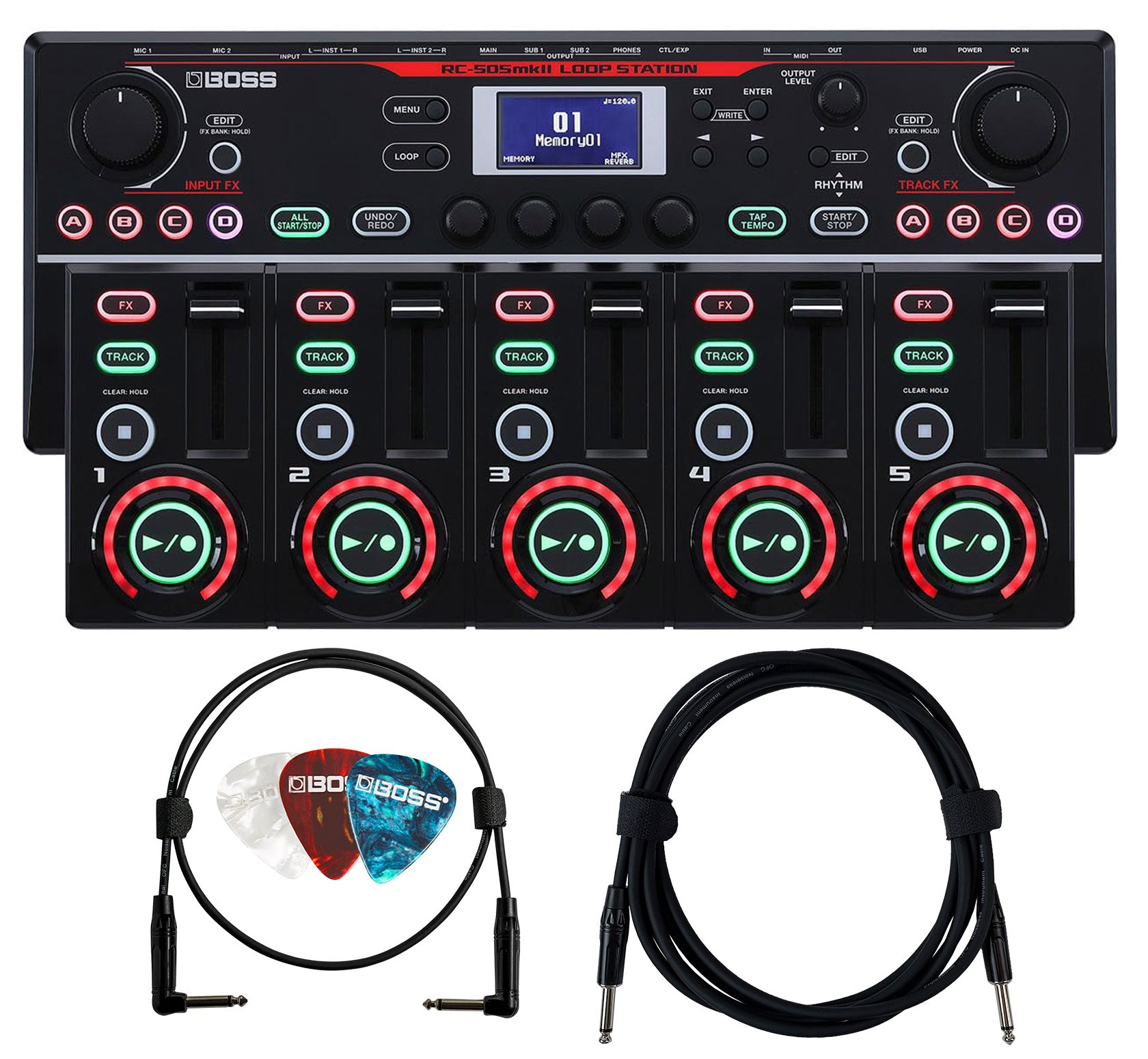 Boss RC-505 MkII Loop Station w/ Cables