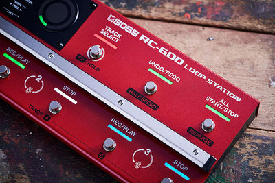 Boss RC-600 Loop Station w/ Instrument Cables