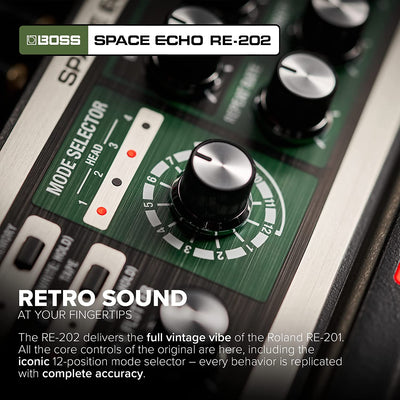 Boss RE-202 Space Echo Delay and Reverb Effects